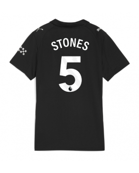 Billige Fotballdrakt Manchester City John Stones #5 Replika Bortedrakt Dame 2025-26 Kortermet Billige Fotballdrakt Manchester City John Stones #5 Replika Bortedrakt Dame 2025-26 Kortermet